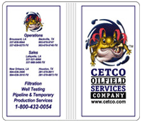 Full Color Vinyl Oilfield Tally Books